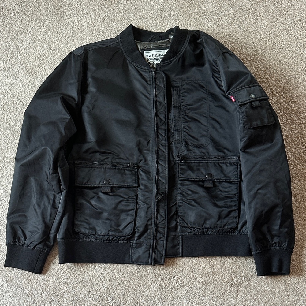 Levi’s Men's Black Bomber Jacket